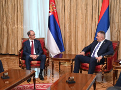 Macut razgovarao sa Minićem o političkoj situaciji u Republici Srpskoj i BiH, i saradnji dve Vlade