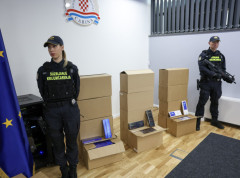 Tržišna vrednost zaplenjenih cigareta na Bregani 4,2 miliona evra