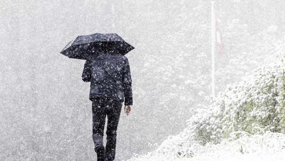 NA UDARU PADAVINA OVI DELOVI SRBIJE: Kiša prelazi u sneg i u nižim krajevima