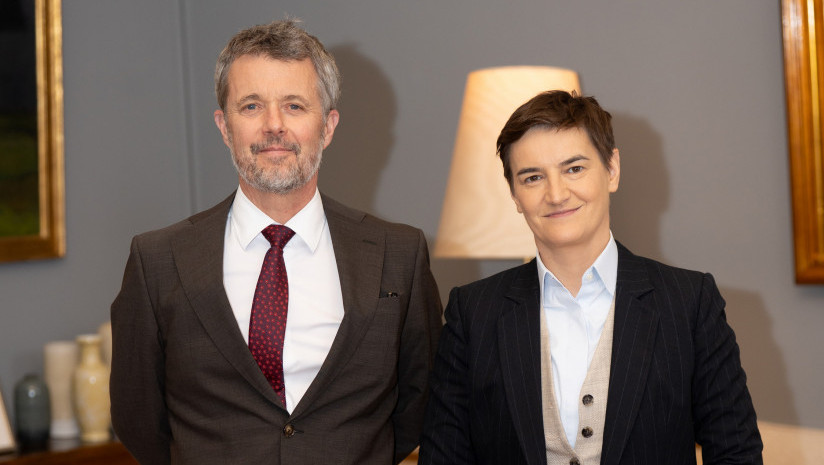 Brnabić na prijemu kod kralja Danske