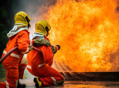 Izbio požar u Podstrani u Splitsko-dalmatinskoj županiji u Hrvatskoj