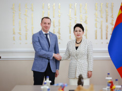 Državni sekretar Ministarstva spoljnih poslova Damjan Jović u Mongoliji razgovarao sa ministarkom spoljnih poslova