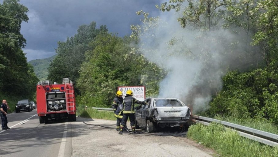 Čačanin izgoreo u automobilu na magistrali prema Požegi, u Pakovraći