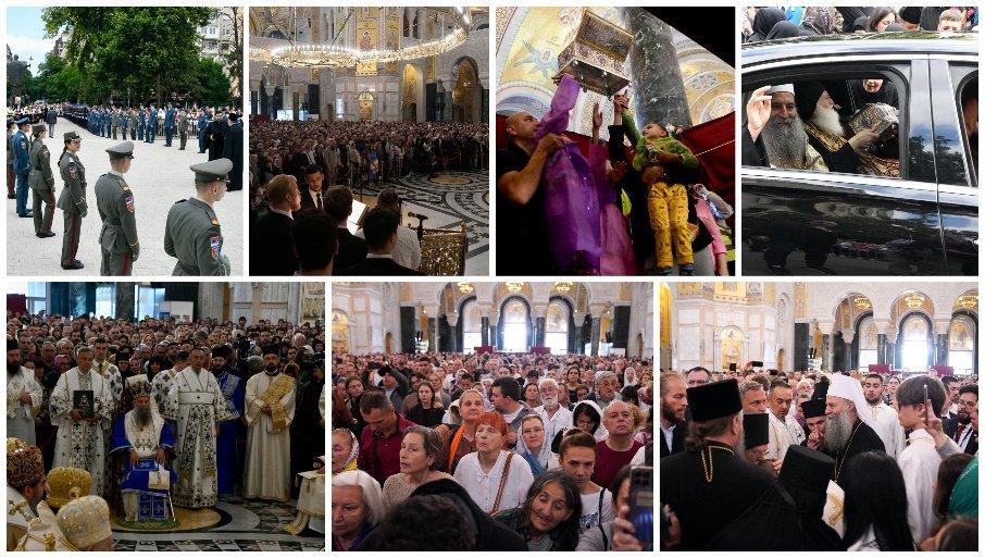 Patrijarh Porfirije i arhimandrit Jefrem poslali poruke mira (FOTO/VIDEO)