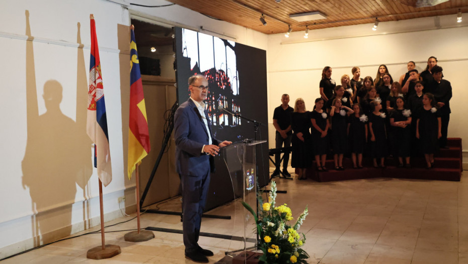 Đuro Macut u Vranju otvorio izložbu o srpskim svetinjama